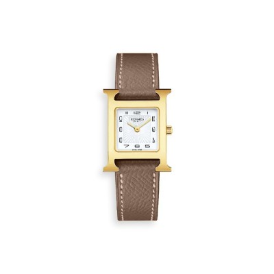 HERMÈS HEURE H WATCH, MINI MODEL, 21 MM 210356 HERMÈS HEURE H WATCH, MINI MODEL, 21 MM 210356